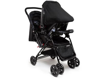 Imagem de Carrinho de Bebê com Bebê Conforto Cosco Kids