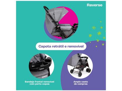 Imagem de Carrinho de Bebê com Bebê Conforto Cosco Kids