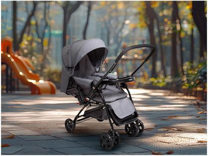 Imagem de Carrinho de Bebê com Bebê Conforto Cosco Kids