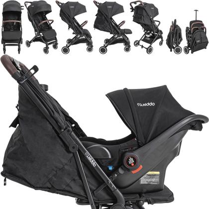 Imagem de Carrinho de Bebe com Bebe Conforto e Base Kiddo Sprint II Preto
