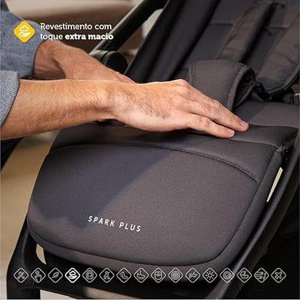 Imagem de Carrinho de Bebê com Bebê Conforto Safety 1st Trio Spark Plus até 15kg