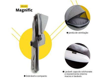 Imagem de Carrinho de Bebê com Moisés e Bebê Conforto 5 em 1 Safety 1st