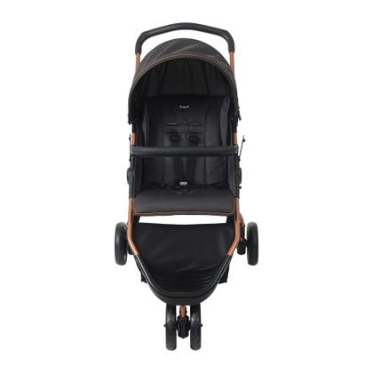 Imagem de Carrinho De Bebê CR3 Gray Cobre Dobrável 3 Rodas Burigotto
