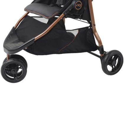 Imagem de Carrinho de Bebê CR3 Gray Cobre e Bebê Conforto - Burigotto