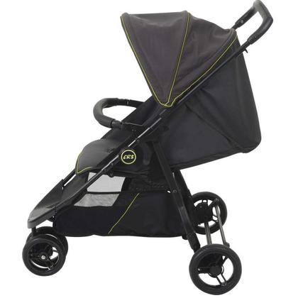 Imagem de Carrinho De Bebê Cr3 Gray Neon Com Bebê Conforto - Burigotto