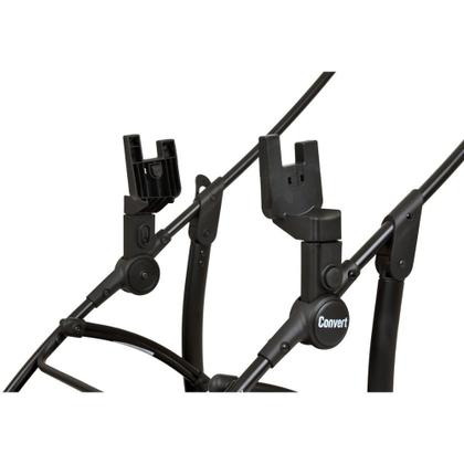 Imagem de Carrinho de Bebê e Moisés Convert Burigotto - Cinza Escuro