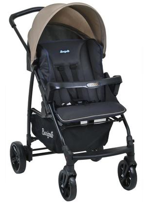 Imagem de Carrinho de Bebê Ecco CZ Bege e Bebê Conforto Touring X