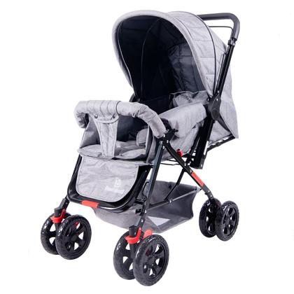 Imagem de Carrinho de bebê fox cor cinza bambinelli