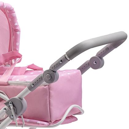 Imagem de Carrinho de bebê para bonecas JC Toys Berenguer Boutique Pink 3+