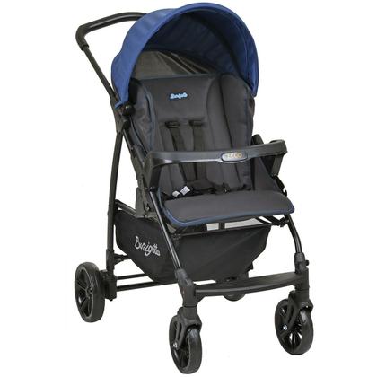 Imagem de Carrinho de Bebe Para Passeio Até 15Kg Travel System Ecco Burigotto Azul