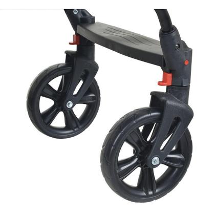 Imagem de Carrinho de Bebê para Passeio Burigotto Ecco de 0 até 15 Kg Cinza com Rosa