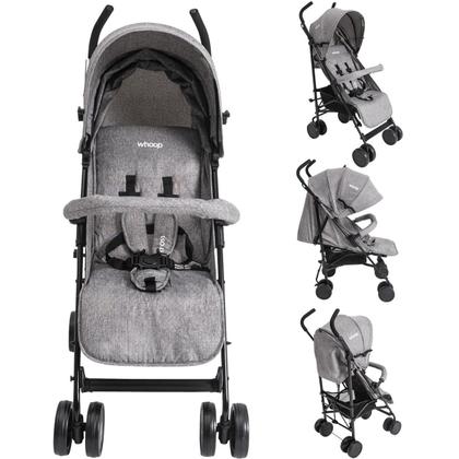 Imagem de Carrinho de Bebe para Passeio Kiddo Cross Melange Cinza