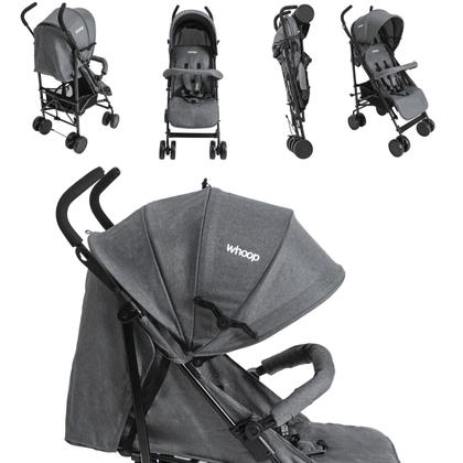 Imagem de Carrinho de Bebe para Passeio Kiddo Cross Melange Grafite