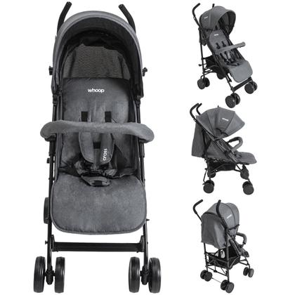 Imagem de Carrinho de Bebe para Passeio Kiddo Cross Melange Grafite