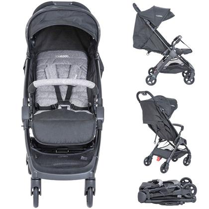 Imagem de Carrinho de Bebe para Passeio Kiddo Pikme Melange Grafite