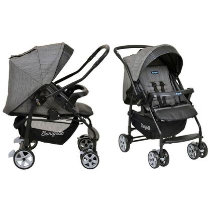 Imagem de Carrinho de Bebê para Passeio Reversível Rio K Burigotto Suporta até 15 Kg