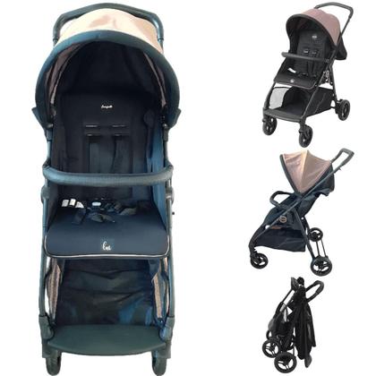 Imagem de Carrinho de Bebe Passeio com Bebe Conforto Burigotto Lui Rose