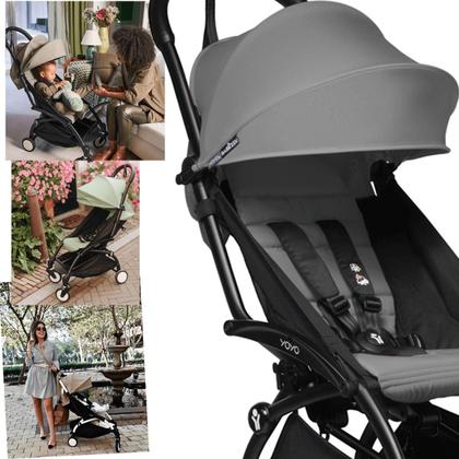 Babyzen yoyo グレー Carrinho de Bebe Passeio Compacto Babyzen Yoyo 2 Grey 6+ - Mini