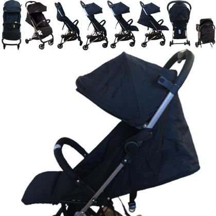 Imagem de Carrinho de Bebe Passeio Compacto Leve Galzerano Bali Black