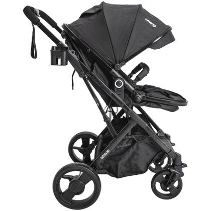 Imagem de Carrinho de Bebê Passeio e Moises Whoop Kiddo Vox II Preto