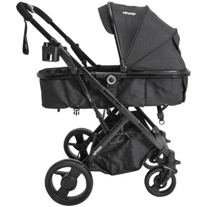 Imagem de Carrinho de Bebê Passeio e Moises Whoop Kiddo Vox II Preto