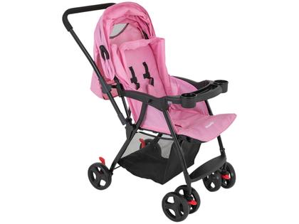 Imagem de Carrinho de Bebê Reversível com Bebê Conforto Avanti Travel System Owen 6 Rodas 15kg
