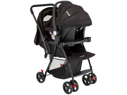 Imagem de Carrinho de Bebê Reversível com Bebê Conforto Avanti Travel System Owen 6 Rodas 15kg