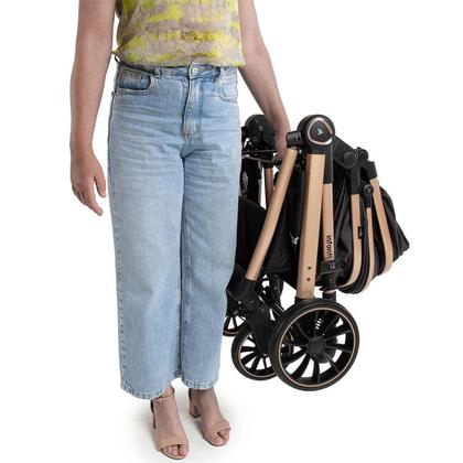 Imagem de Carrinho de Bebê Romanzo Travel System Infanti-Preto Bronze