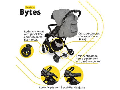 Imagem de Carrinho de Bebê Safety 1st Bytes até 15kg