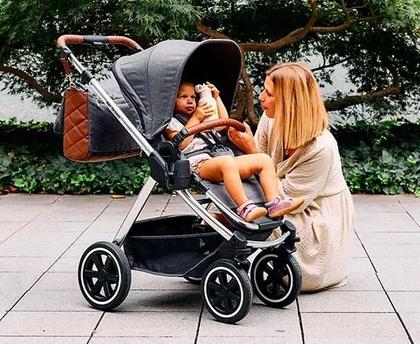 Imagem de Carrinho de Bebê Samba Diamond Asphalt (0-15kg) - ABC Design