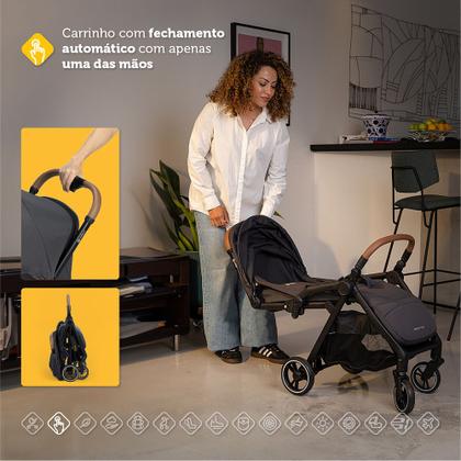 Imagem de Carrinho de Bebê Spark Plus Bebê Conforto Base Isofix Safety