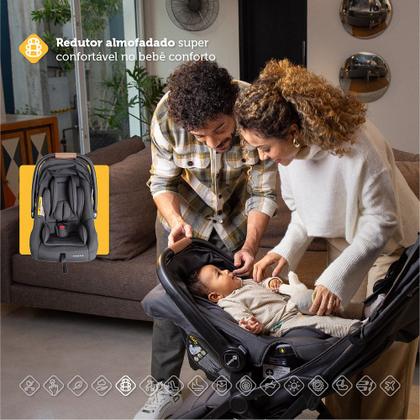 Imagem de Carrinho de Bebê Spark Plus Bebê Conforto Base Isofix Safety