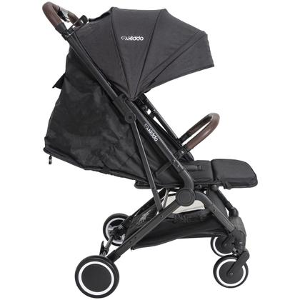 Imagem de Carrinho de Bebê Sprint II Travel Berço Passeio Preto Kiddo