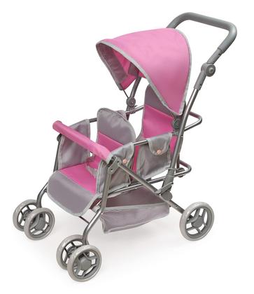 Imagem de Carrinho de bebê Toy Cruise Folding Inline Double Doll Badger Basket