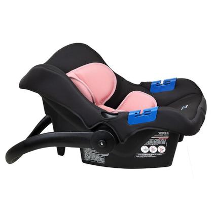 Imagem de Carrinho de Bebê Travel System Burigotto Ecco Cinza e Rosa IXCJ4020PR18