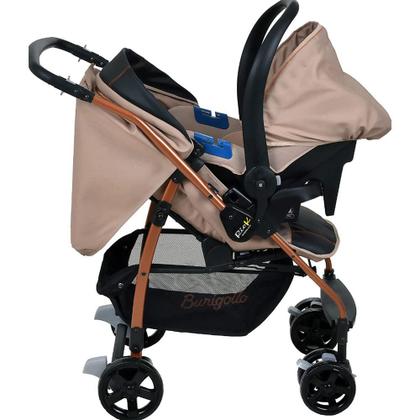 Imagem de Carrinho de Bebê Travel System Burigotto Rio K - Mon Amour IXCJ4019PR45