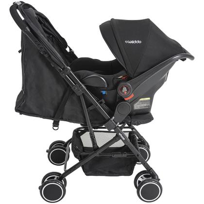 Imagem de Carrinho de Bebê Travel System Whoop Mascote + Casulo Click Preto