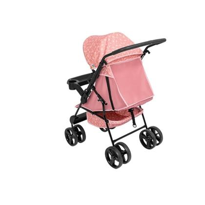 Imagem de Carrinho de Bebê Tutti Baby  Solare Rosa Com Capota 0 A 15kg