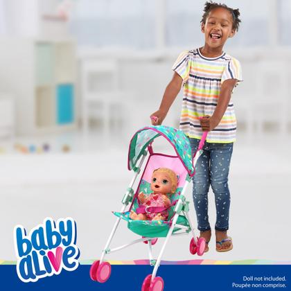Imagem de Carrinho de bebê Umbrella Baby Alive para bonecas de até 60 cm com dossel