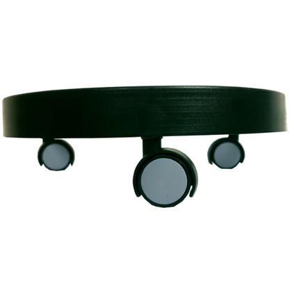 Imagem de Carrinho de Botijão c/ Rodas PVC Hastes Resistentes Cor Preta