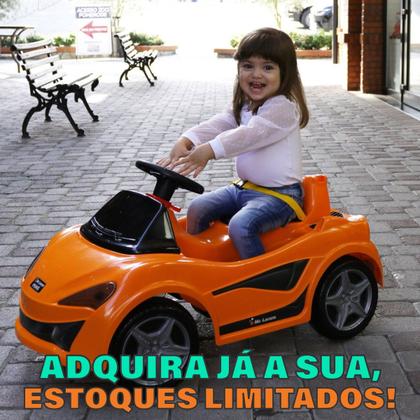 Imagem de Carrinho de Brinquedo Passeio MC Laram Andador Infantil Empurrador Quadriciclo Bebê Menino Menina