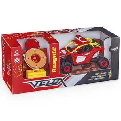 Imagem de Carrinho de Brinquedo Velox Carro Bombeiro UTV Resgate 628- Usual