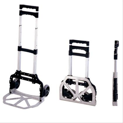 Imagem de Carrinho de Carga Alumínio Utilitário Dobrável para 90Kg