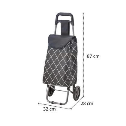 Imagem de Carrinho De Compras Carrinho De Feira Dobravel Super Leve