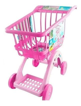 Imagem de Carrinho De Compras Infantil Princesas Disney Supermercado