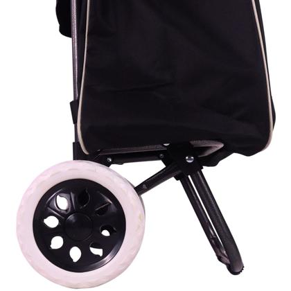 Imagem de Carrinho de Compras Leva Tudo Bag To Go Preto 2497 - Mor