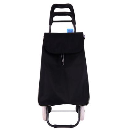 Imagem de Carrinho de Compras Leva Tudo Bag To Go Preto 2497 - Mor