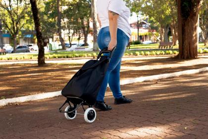 Imagem de Carrinho de Compras Leva Tudo Bag To Go Preto