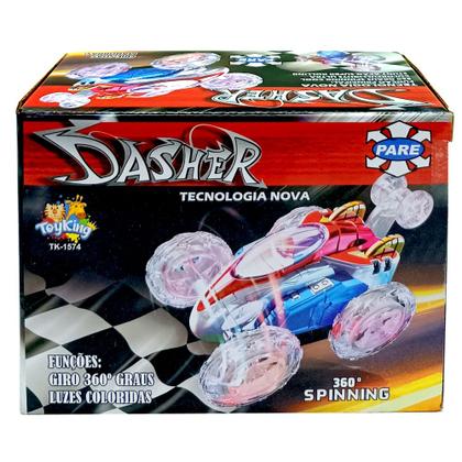 Imagem de Carrinho de Controle Infantil Presente para Meninas e Meninos Luzes Coloridas