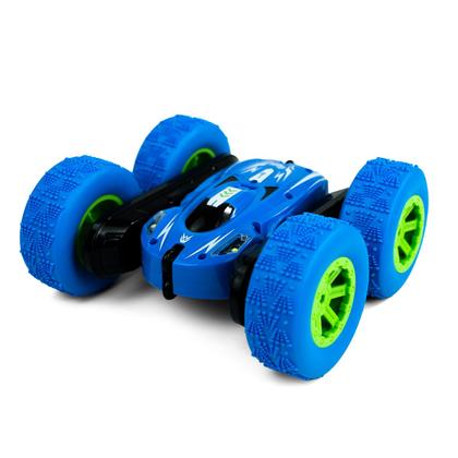 Imagem de Carrinho De Controle Remoto 360º Azulpirueta Quick Run Car Com Luzes Led Giro Radical, Drift E Manobras Incríveis Para Crianças  Brinquedo Tração 4x4